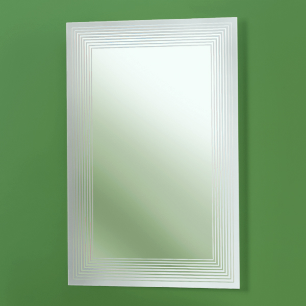 Полка зеркальная Акваль Манго, 55 см.
