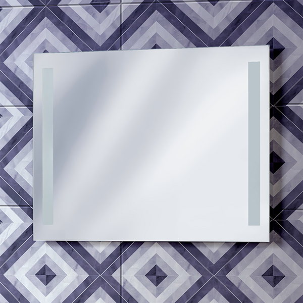 Полка зеркальная Акваль Наоми, 75 см.