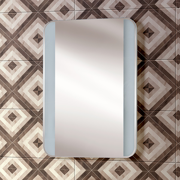 Полка зеркальная Акваль Наоми, 60 см.